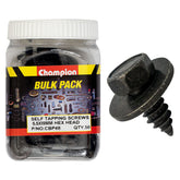 Champion - SELF TAPP SCREWS SEMS HEX COMBO DRIVE FLAT WASHERS 5.5 x 19mm | CBP48